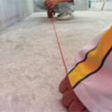  leveled with mortar cement 