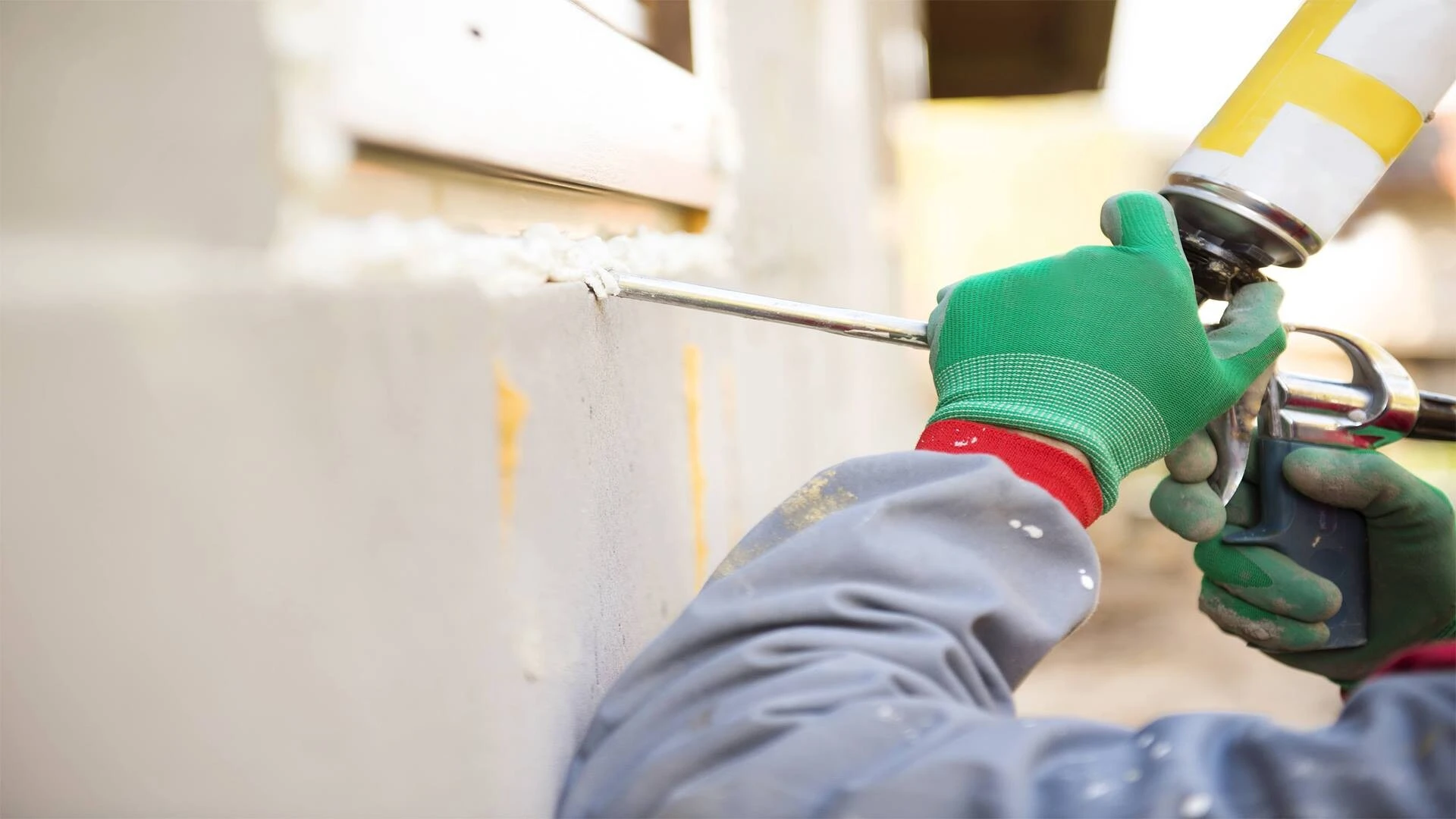 weber's sealant filling application