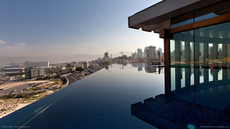 rooftop swimming pool