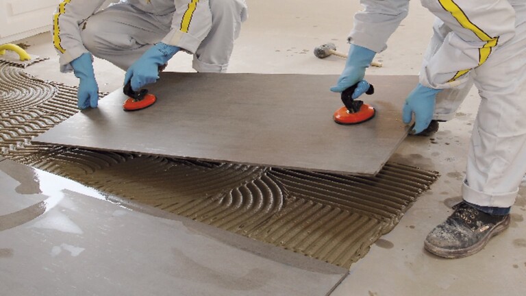 High performance tile adhesive High performance tile adhesive